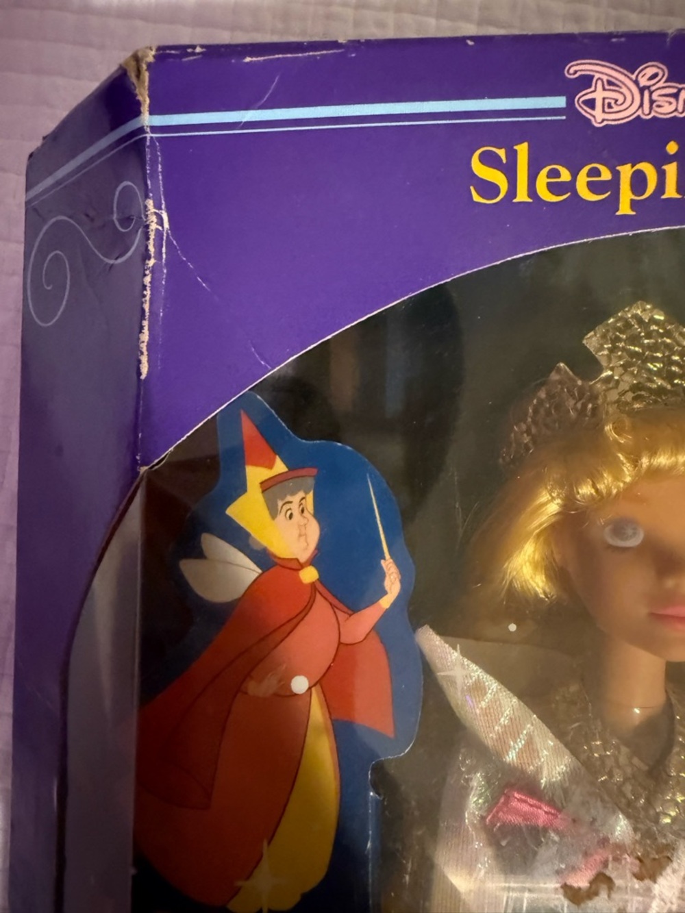 Disney ORIGINAL Classic "Sleeping Beauty” NRFB 1991 Vintage Mattel Pink Dress - Picture 14 of 16